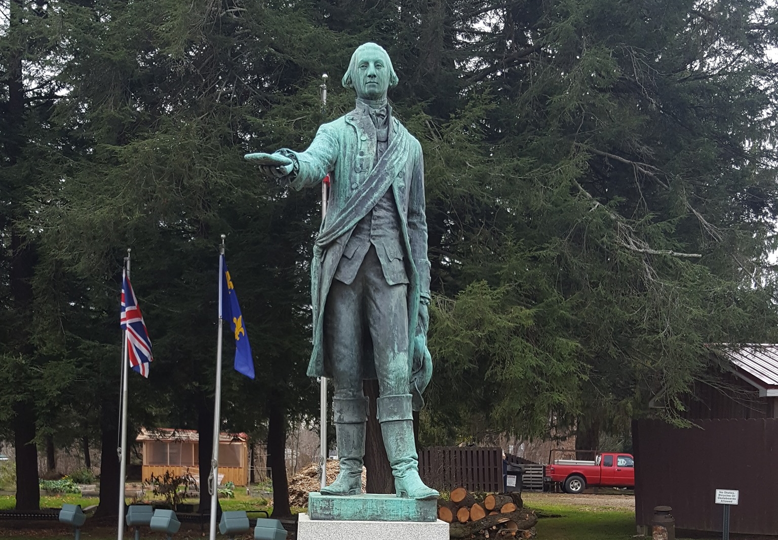 100th Anniversary of Washington Statue, Waterford, PA